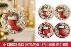 3D Christmas Ornaments Sublimation Product Image 1