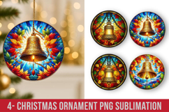 Christmas Ornaments Round Sublimation Product Image 1