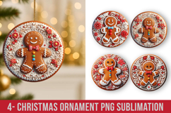 3D Christmas Ornaments Sublimation Product Image 1