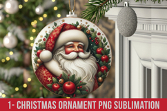 Christmas Ornaments Sublimation Png Product Image 1