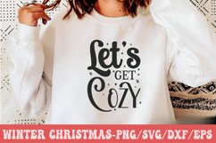 Let’s Get Cozy SVG | Adorable Winter Designs Product Image 1