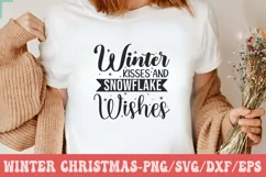 Winter Kisses & Snowflake Wishes SVG | Font Dollar Deals Product Image 2