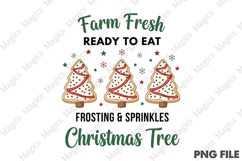 Cute Christmas Funny Cake Farm Fresh Product Image 2
