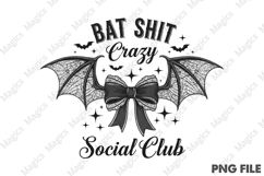Bat Shit Crazy Png Bat Shit Halloween Png Product Image 2