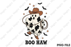 Spooky Boo Haw Png Western Halloween Product Image 2