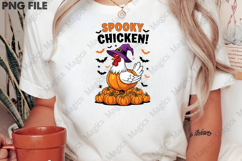 Spooky Chicken Halloween PNG Product Image 2
