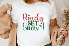 Ready Set Snow !| Christmas SVG Design Product Image 2