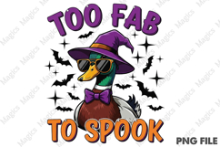 Spooky Goosey PNG, Funny Halloween Goose Png Product Image 1