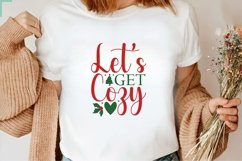 Let s Get Cozy| Christmas SVG Design Product Image 1
