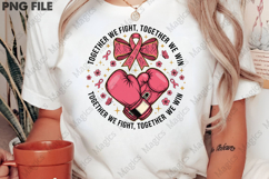 Breast Cancer Gloves Coquette Bow Product Image 1