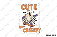 Retro Halloween Design PNG Product Image 2