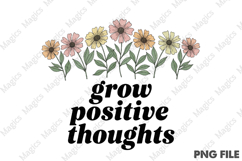 Retro Flower Quotes Sublimation Product Image 2