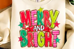 Funny Christmas PNG, Coquette Merry Christmas PNG Product Image 2