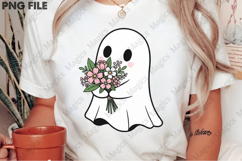 Ghosh Flower PNG Retro Floral Ghost Product Image 2
