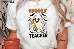 Spooky Teacher Png, Halloween Png Product Image 2