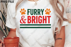 Furry Bright Christmas Sublimation Design Product Image 2