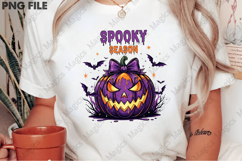 Spooky Season Png, Retro Halloween Png Product Image 2