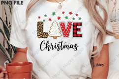 Love Christmas Tree Cakes Sublimation Sublimation Product Image 2