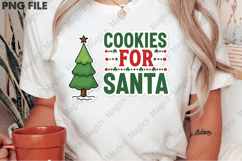 Cookies Santa Christmas Sublimation Design Product Image 2