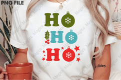 Ho Christmas Sublimation Merry Tshirts Funny Product Image 2
