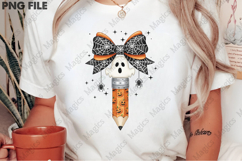 Halloween Pencil PNG, Halloween Coquette Product Image 2
