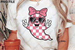Cute Girly Ghost Halloween PNG Product Image 2