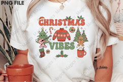 Retro Christmas Design PNG Product Image 3