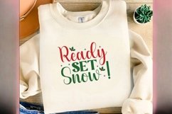 Ready Set Snow !| Christmas SVG Design Product Image 3