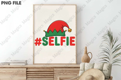 Selfie Sublimation Christmas Design Product Image 3