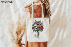 Halloween Skull Bouquet PNG Product Image 3