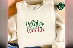 Winter Weather| Christmas SVG Design Product Image 3