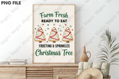 Cute Christmas Funny Cake Farm Fresh Product Image 3