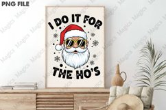 Do Hos Funny Santa Claus Retro Product Image 3