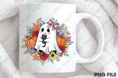 Preppy Halloween Ghost Png Product Image 3