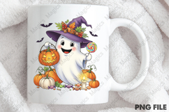Cute Halloween Ghosts PNG Product Image 3