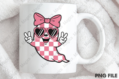 Cute Girly Ghost Halloween PNG Product Image 3