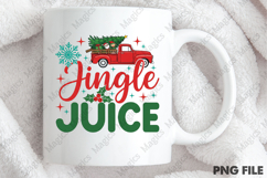 Jingle Juice Christmas Sublimation Design Product Image 4