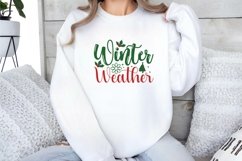 Winter Weather| Christmas SVG Design Product Image 4