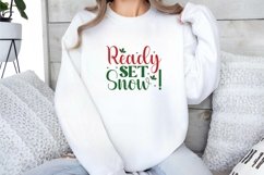 Ready Set Snow !| Christmas SVG Design Product Image 4