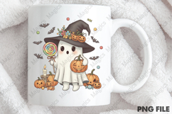 Cute Halloween Ghosts PNG, Halloween Product Image 3
