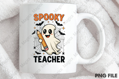 Spooky Teacher Png, Halloween Png Product Image 4