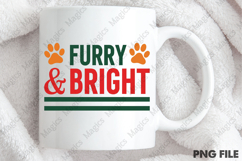 Furry Bright Christmas Sublimation Design Product Image 4