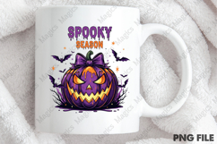 Spooky Season Png, Retro Halloween Png Product Image 4