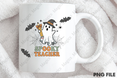 Teacher Halloween Png, Spooku Teacher Png Product Image 3