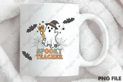 Teacher Halloween Png, Spooku Teacher Png Product Image 3
