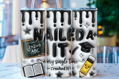 3D Tumbler Wrap Png Bundle , 20oz Skinny Tumbler Wrap Bundle Product Image 6