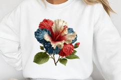 4th Of July Flower PNG Clipart Product Image 2