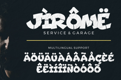 Jraot | 3D Layered Graffiti Webfont for Bold Urban Design Product Image 5