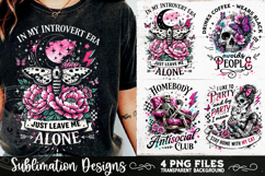 Antisocial Sarcastic PNG Funny Sublimation 4 Designs Product Image 9