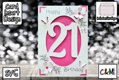 Birthday card | Card Insert | Birthday | SVG | 18-90 Product Image 10